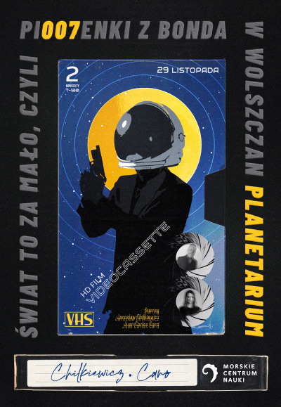 Zdjęcie - Świat to za mało, czyli pi007enki z Bonda w Wolszczan Planetarium