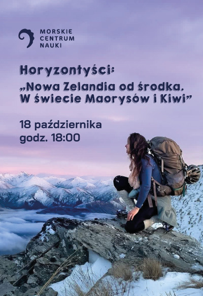 HORYZONTYŚCI: Nowa Zelandia od środka. W świecie Maorysów i Kiwi  18:00